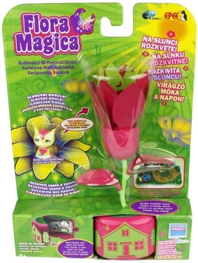Magische bloem Flora Magica – verandert door warmte en zon