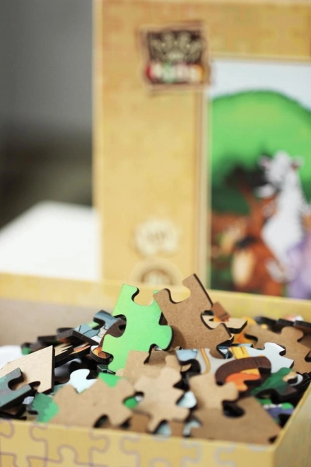 Houten puzzel Reis naar school van ART PUZZLE