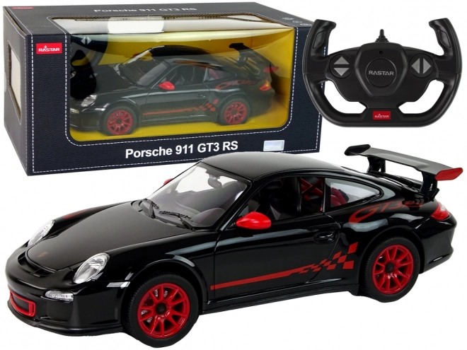 Auto R/C Porsche 911 GT3 RS 1:14 Rastar Zwart