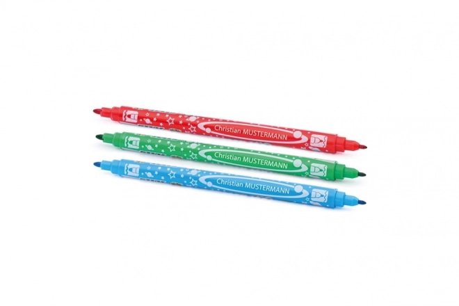 Tweedelige stiften Superstars Duo 24 stuks