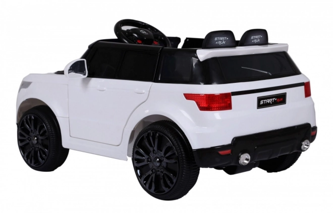 Elektrische auto Land Rapid Racer wit