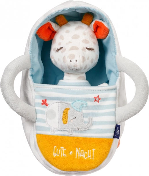 Pluche giraf met tasje, GoodNight