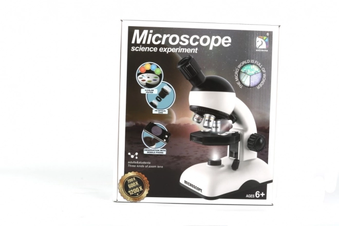 Microscoop voor kinderen met HD-optiek