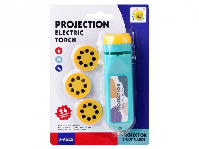 Kinderprojector met lantaarn en 24 afbeeldingen