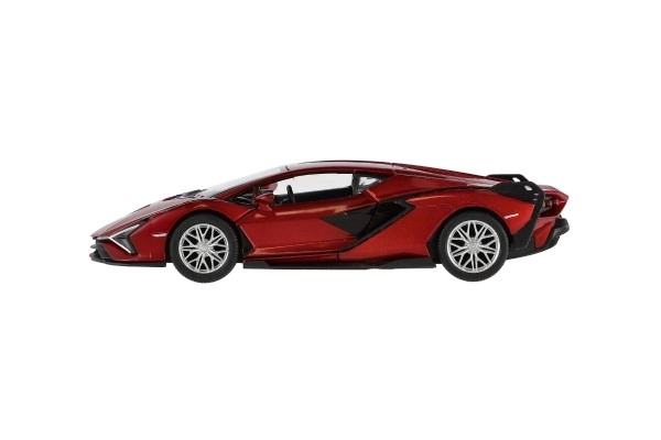Auto Kinsmart Lamborghini Sián FKP 37 metaal/plastic 13cm mix kleuren