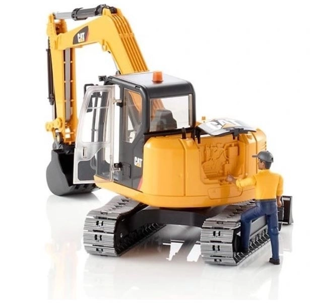 Bruder CAT Minigraafmachine met figuur
