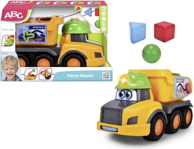Kinder vrachtwagentje Volvo Harry met blokken