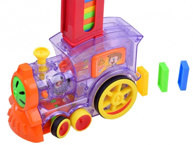 Domino locomotief bouwpakket