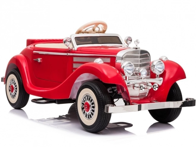 Retro auto op accu Mercedes-Benz 540K – Červené