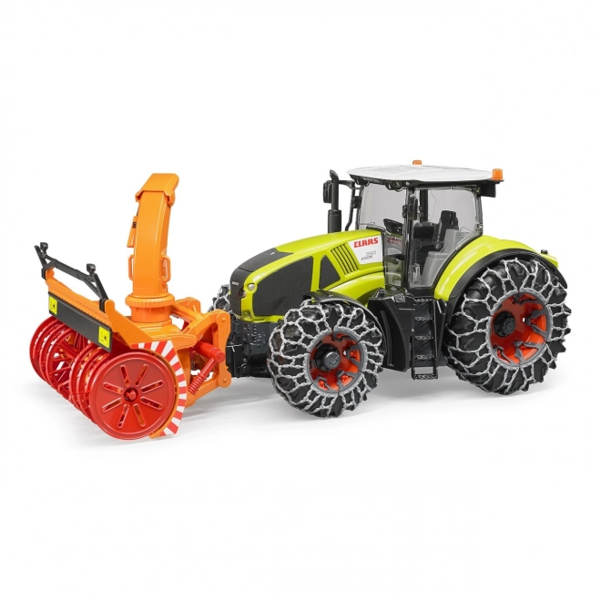 Bruder Traktor Class Axion 950 met sneeuwfrees