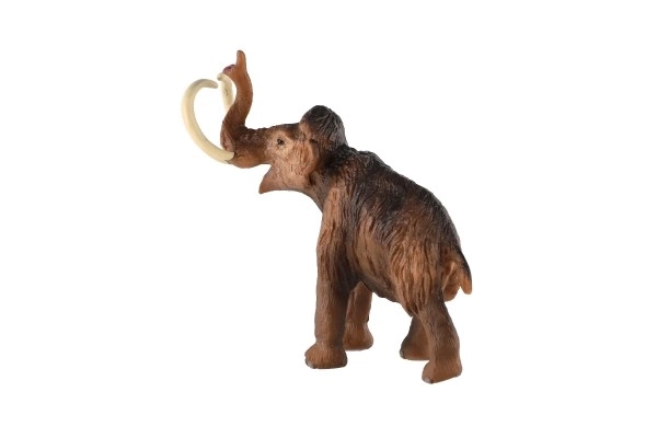 Plastic figuurtje van een Wolharige Mammoet 14 cm