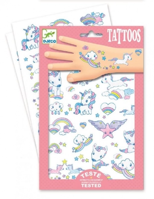 DJECO Tatoeages Eenhoorns