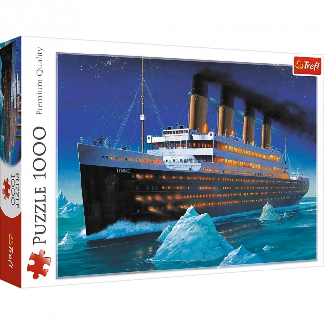 Puzzel Titanic 1000 stukjes in doos 40x27x6cm