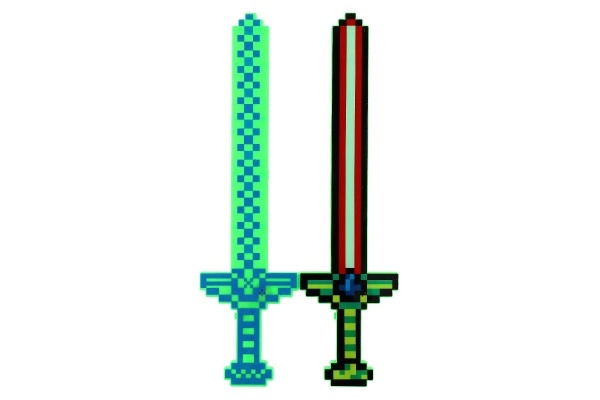 Retro pixel ontwerp