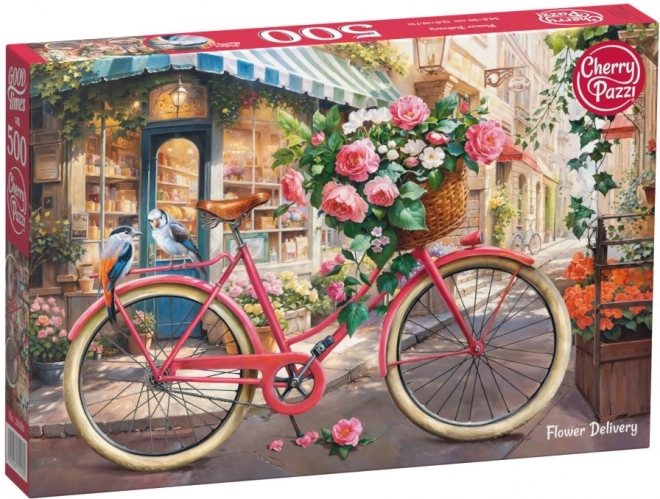 Puzzel Bloemenbezorging 500 stukjes