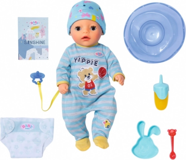 Baby Born Little Boy interactieve pop 36 cm