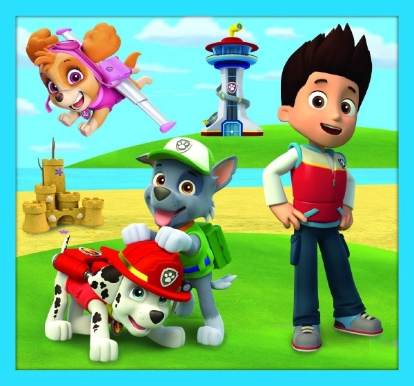 Puzzel Paw Patrol Trefl 10v1