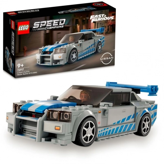 Creatieve set LEGO Speed Champions Nissan Skyline GT-R