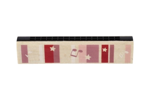 Houten blaasmondharmonica voor kinderen