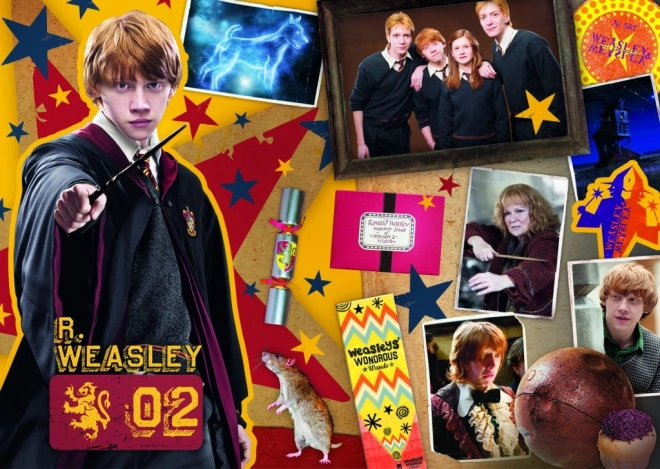 TREFL Puzzel Harry Potter: Ron, Hermelien en Harry 400 + 500 + 600 stukjes