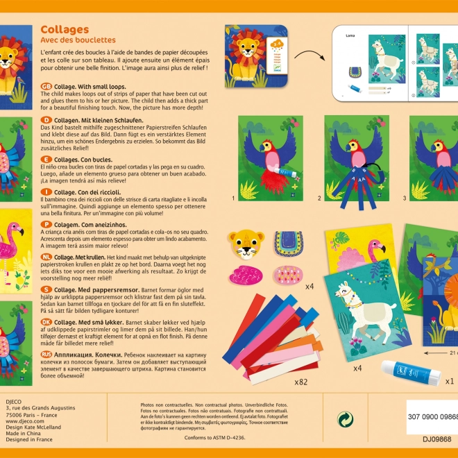 Creatieve set Lintbewerking Djeco