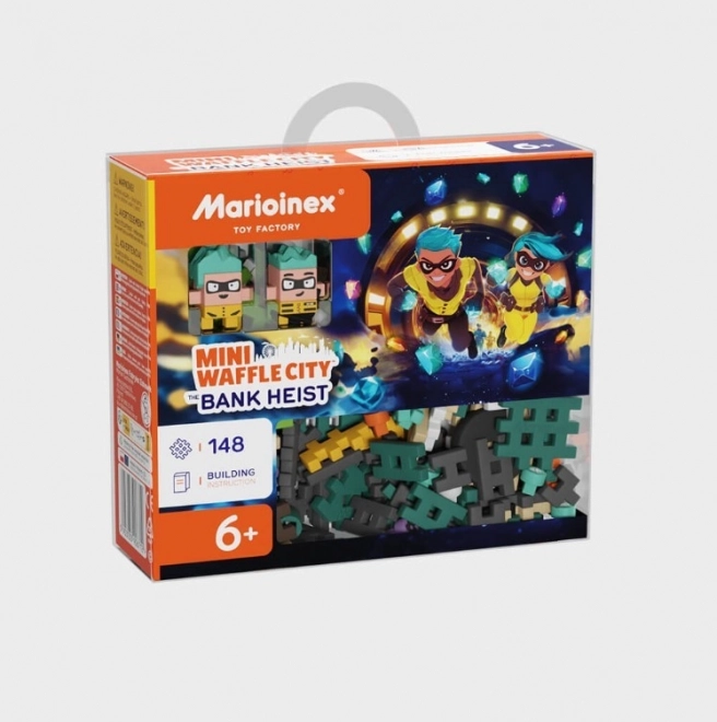 Mini Waffle City – bankoverval, 148 stukjes