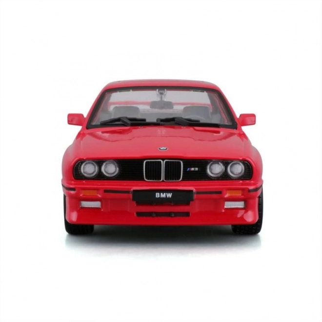 Metalen autootje BMW 3 Series M3 1988 rood