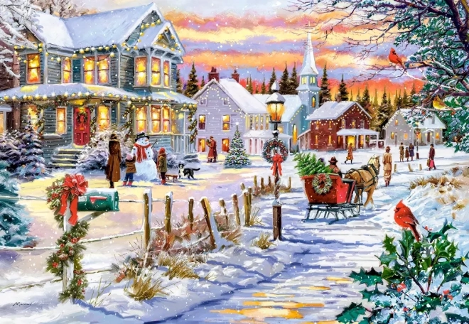 Castorland puzzel Kerstboom 1000 stukjes