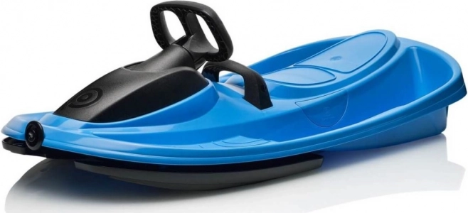 Stuurbare slee Stratos blauw