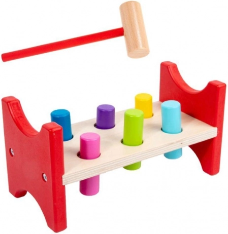 Houten Hamerspel met Hamer