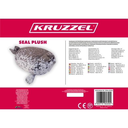 Pluchen speelgoed - zeehond 60 cm