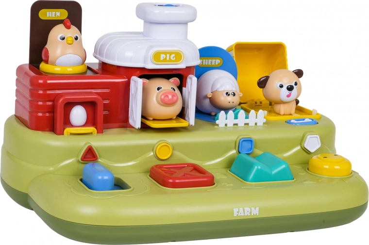 Pop-up dieren om oorzaak–gevolg te leren