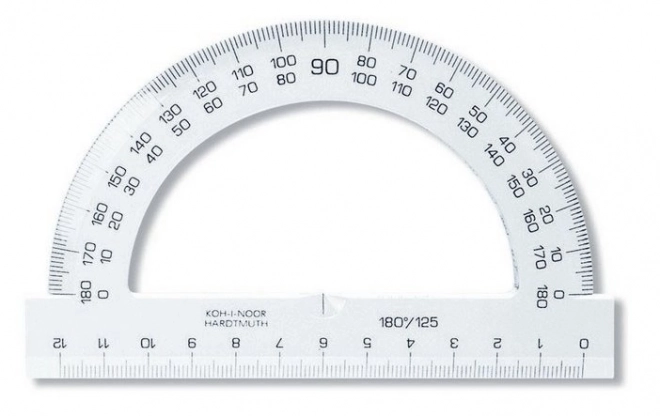 KOH-I-NOOR hoekschaal 12cm helder
