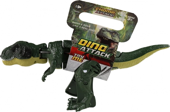 Bewegende T-Rex dinosaurus met geluid en licht