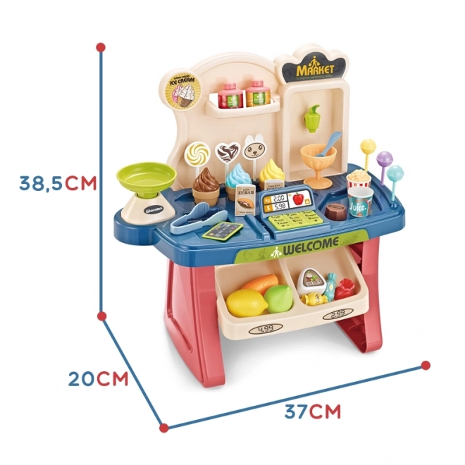 Supermarkt met Winkelwagentje voor Kinderen