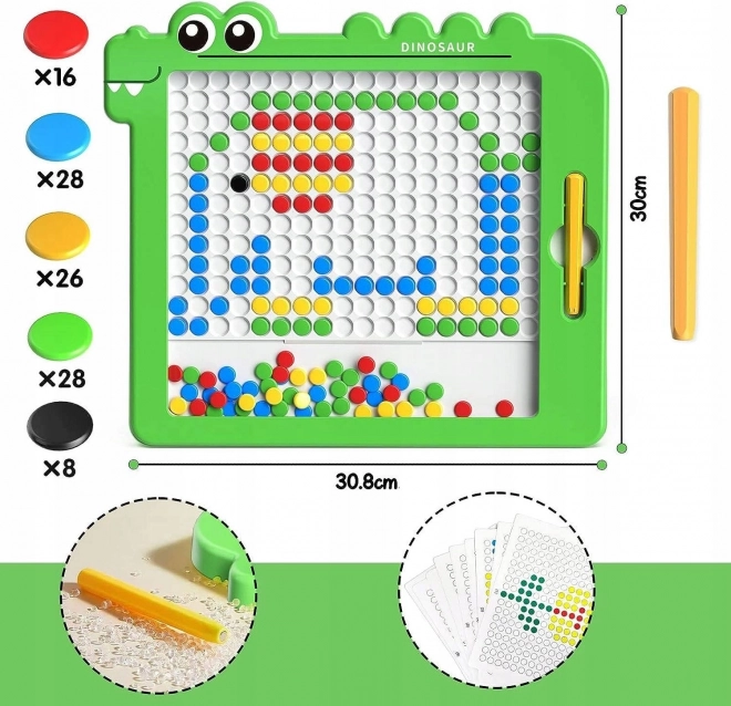 Magnetische tekenbord voor kinderen MagPad Dinozaur van WOOPIE