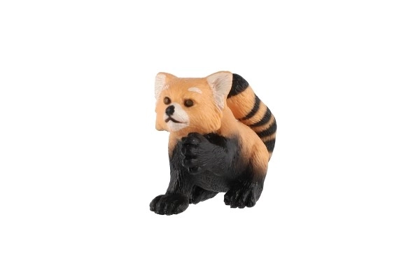 Panda rode zooted plastic 5cm in zakje