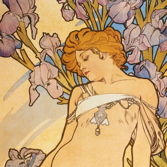 Notitiekalender Alfons Mucha 2026