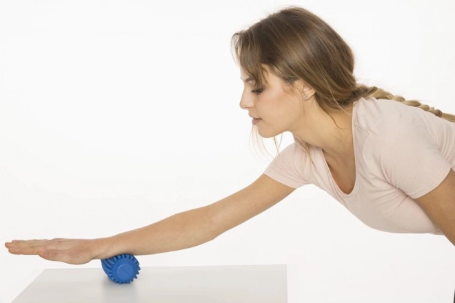 Groene massage roller