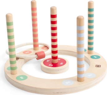 Houten tuinspel - ringwerpen