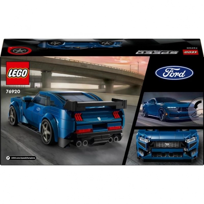 LEGO Speed Champions 76920 Sportwagen Ford Mustang Dark Horse