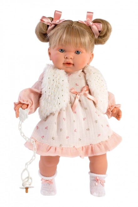 Realistische pratende pop Llorens Alexandra 42 cm