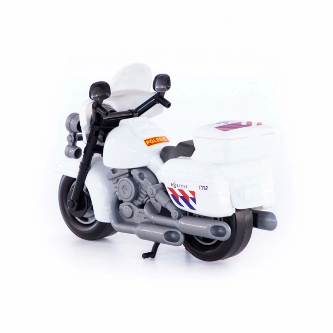 Politie motorfiets voor peuters Polesie Wit 71682