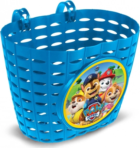 Verstelbaar fiets- en stepmandje met Paw Patrol motief