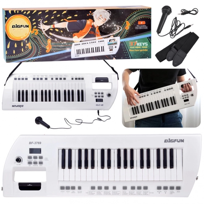 Elektrische piano + microfoon Speelgoed Instrument voor kinderen IN0173