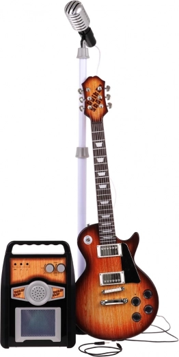 Versterker met lichteffecten en ingangen