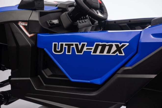 Elektrische kinderbuggy UTV-MX blauw