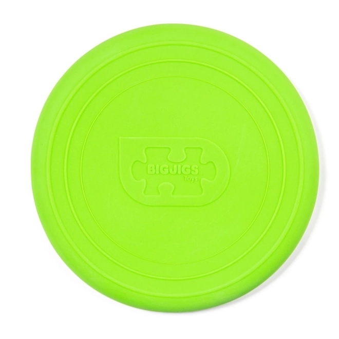 Frisbee Bigjigs Toys groen voor buitenplezier