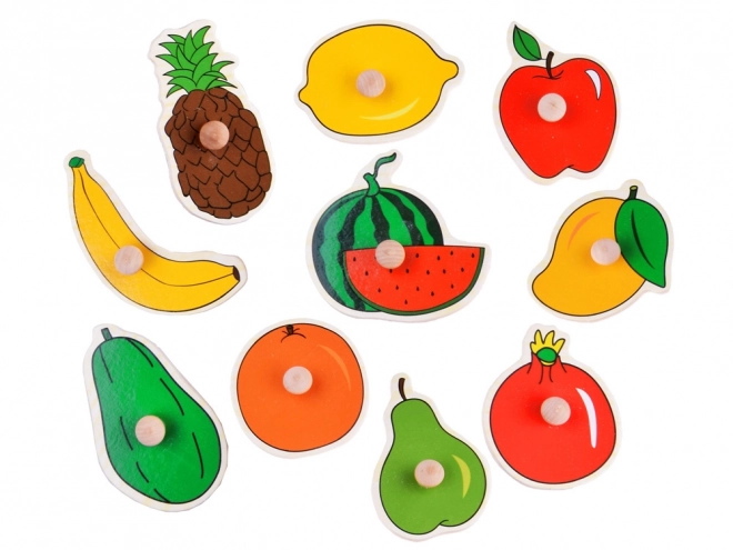 Houten puzzel Fruit