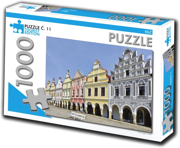 Puzzel Telč – toeristische editie, 1000 stukjes